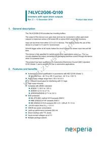 74LVC2G06GV-Q100H Datasheet Cover