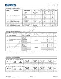 74LVC2G07FW4-7 Datasheet Page 4