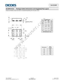 74LVC2G07FW4-7 Datasheet Page 12