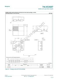 74LVC2G07GN Datasheet Page 15