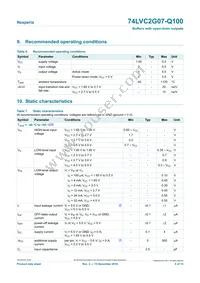 74LVC2G07GW-Q100H Datasheet Page 4