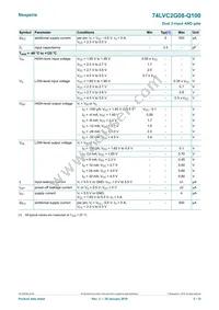 74LVC2G08DC-Q100H Datasheet Page 5