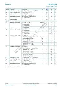 74LVC2G08GN Datasheet Page 6