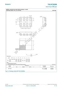 74LVC2G08GN Datasheet Page 15