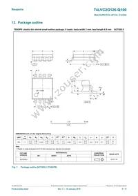 74LVC2G126DC-Q100H Datasheet Page 8