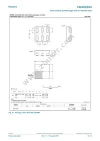 74LVC2G14GN Datasheet Page 16