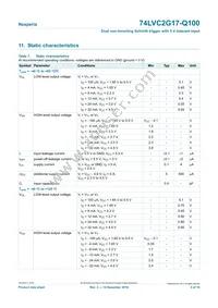 74LVC2G17GV-Q100H Datasheet Page 5