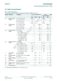 74LVC2G240GD Datasheet Page 5