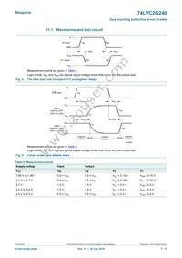 74LVC2G240GD Datasheet Page 7