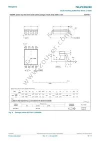 74LVC2G240GD Datasheet Page 10