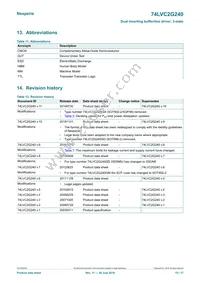 74LVC2G240GD Datasheet Page 15