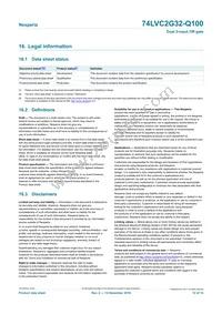 74LVC2G32DP-Q100H Datasheet Page 12