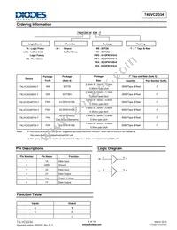 74LVC2G34FW4-7 Datasheet Page 2