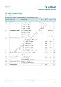 74LVC2G38GD Datasheet Page 6