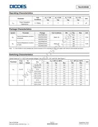 74LVC2G38HD4-7 Datasheet Page 5