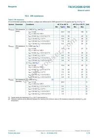 74LVC2G66DP-Q100H Datasheet Page 6