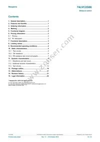 74LVC2G66GD Datasheet Page 23