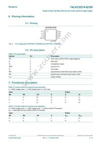 74LVC2G74DC-Q100H Datasheet Page 3