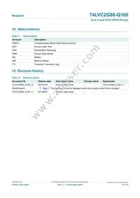 74LVC2G86DC-Q100H Datasheet Page 11