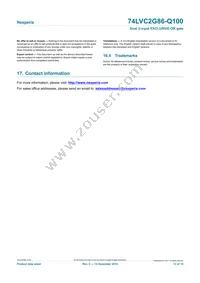74LVC2G86DC-Q100H Datasheet Page 13