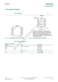 74LVC30ABQX Datasheet Page 3