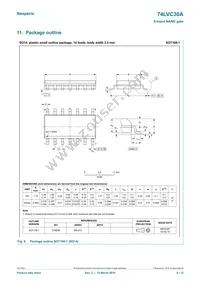 74LVC30ABQX Datasheet Page 8