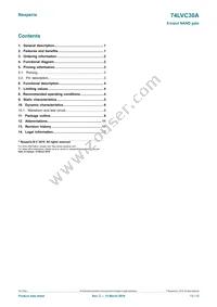 74LVC30ABQX Datasheet Page 13