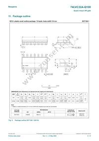 74LVC32ADB-Q100J Datasheet Page 8