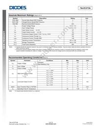 74LVC373AT20-13 Datasheet Page 3