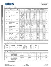 74LVC373AT20-13 Datasheet Page 5