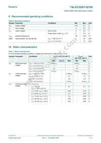 74LVC3G07DC-Q100H Datasheet Page 4