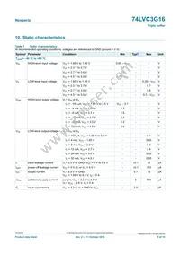 74LVC3G16DPH Datasheet Page 5