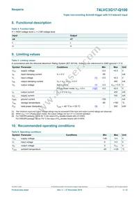 74LVC3G17DP-Q100H Datasheet Page 3