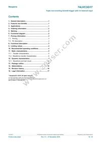 74LVC3G17GN Datasheet Page 18