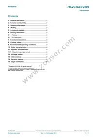 74LVC3G34DC-Q100H Datasheet Page 11