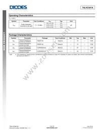 74LVC541AQ20-13 Datasheet Page 5