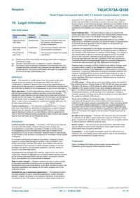 74LVC573AD-Q100J Datasheet Page 15