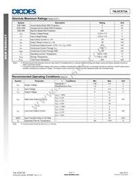 74LVC573AT20-13 Datasheet Page 3