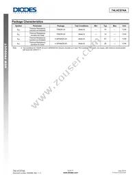 74LVC574AQ20-13 Datasheet Page 6