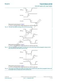 74LVC594ABQ-Q100X Datasheet Page 11