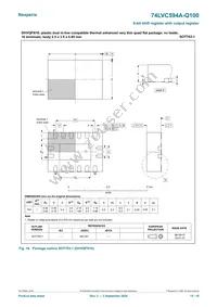 74LVC594ABQ-Q100X Datasheet Page 15