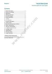 74LVC594ABQ-Q100X Datasheet Page 18