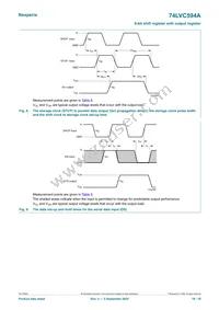 74LVC594APW Datasheet Page 10