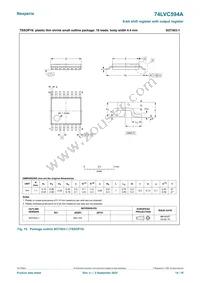 74LVC594APW Datasheet Page 14