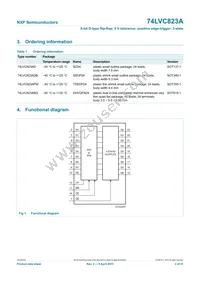 74LVC823ABQ Datasheet Page 3