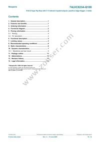 74LVC823ABQ-Q100J Datasheet Page 16