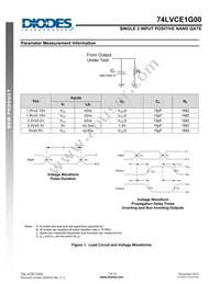 74LVCE1G00FZ4-7 Datasheet Page 7