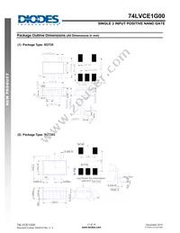 74LVCE1G00FZ4-7 Datasheet Page 11