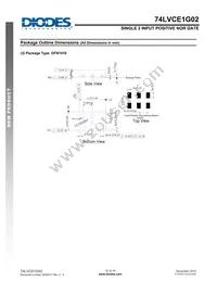 74LVCE1G02FZ4-7 Datasheet Page 12