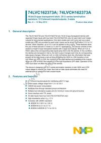 74LVCH162373ADGG:5 Datasheet Page 2